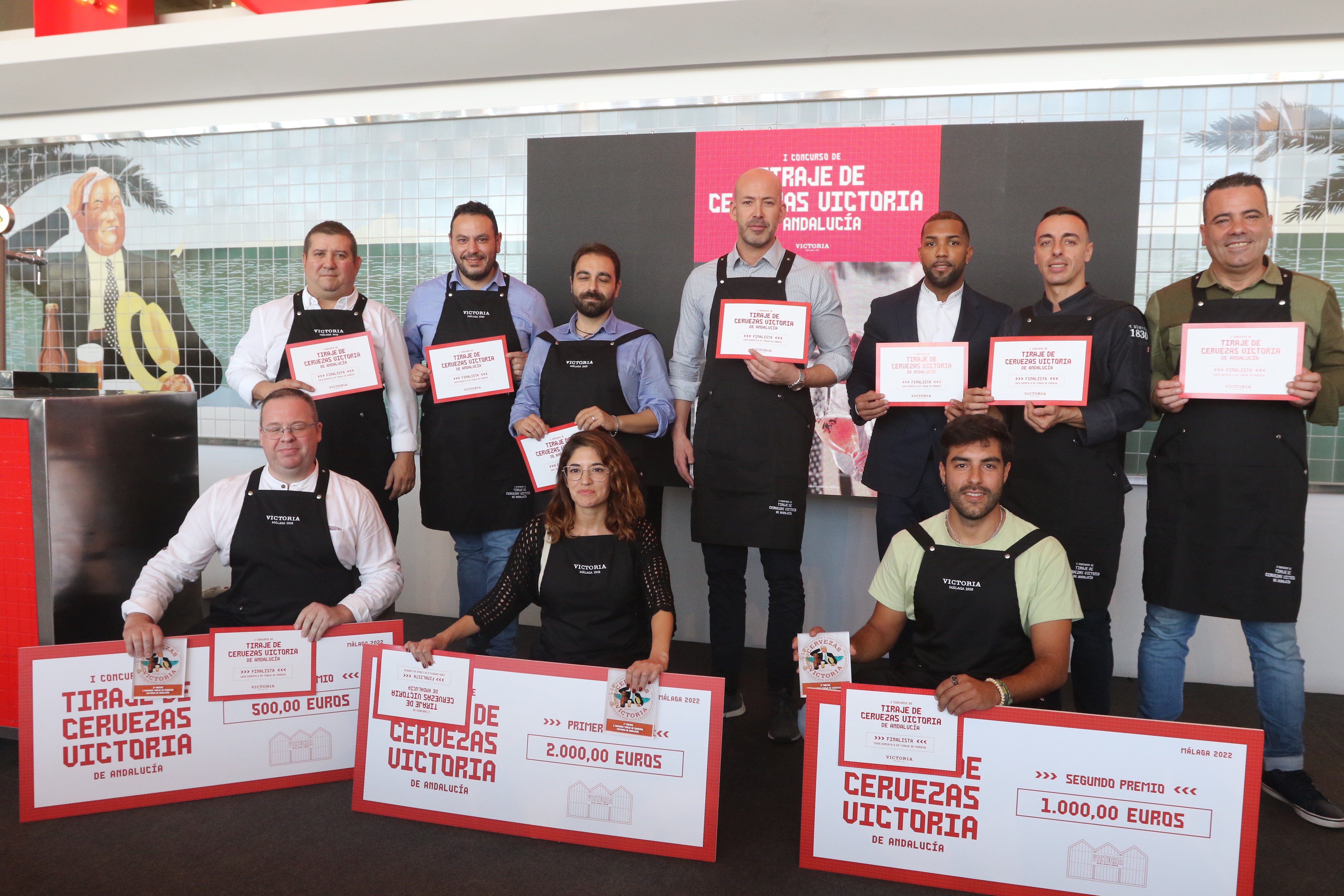 Cervezas Victoria celebra la final del I Concurso de Tiraje de Cerveza de Andalucía Cervezas Victoria celebra la final del I Concurso de Tiraje de Cerveza de Andalucía