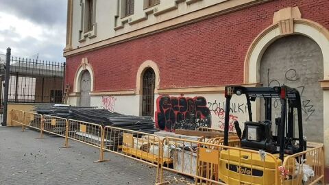 Primeros movimientos de material y personal en el antiguo Ferroviario de Ciudad Real