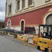 Primeros movimientos de material y personal en el antiguo Ferroviario de Ciudad Real