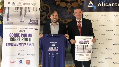 Presentación de la carrera contra el cáncer de páncreas Presentación de la carrera contra el cáncer de páncreas