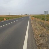 Tramo de carretera donde ocurrió el accidente Tramo de carretera donde ocurrió el accidente