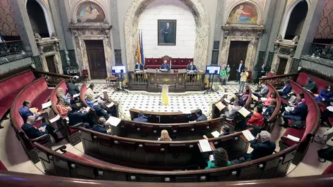 Imagen del Pleno del Ayuntamiento presupuestos