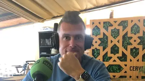 Ibon Pérez, entrenador dle Torremolinos Ibon Pérez, entrenador dle Torremolinos