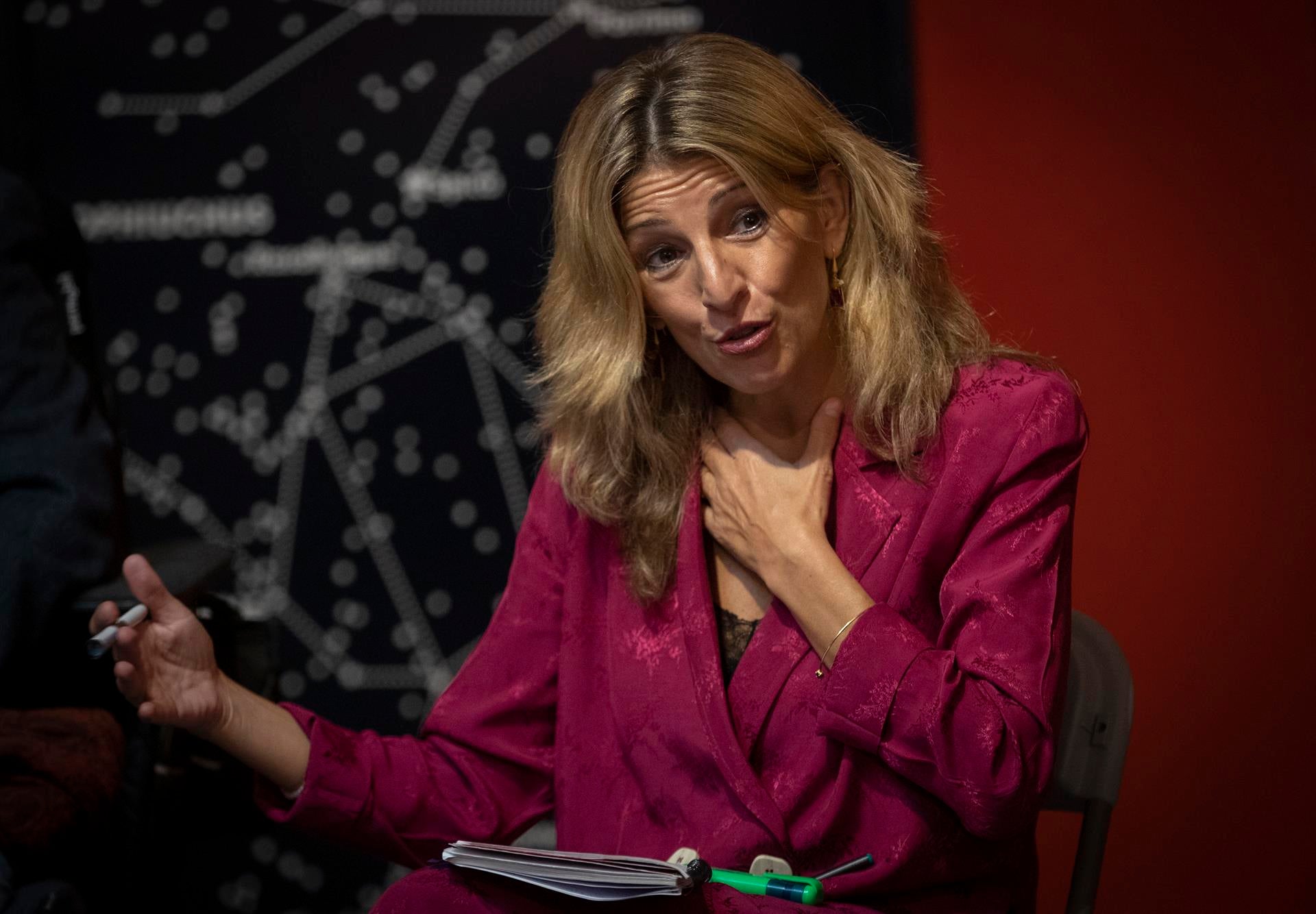 Yolanda Díaz pide prudencia sobre la ley del 'sólo sí es sí' hasta que se pronuncie el Supremo Yolanda Díaz pide prudencia sobre la ley del 'sólo sí es sí' hasta que se pronuncie el Supremo