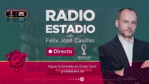 Presentación de 'Radioestadio Especial Mundial' y primer entrenamiento de España