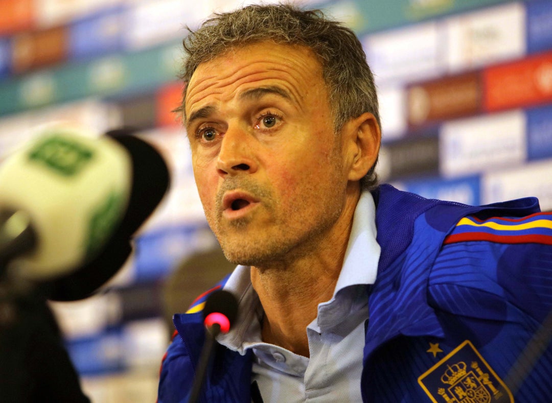 Las dudas de Luis Enrique en el debut de España contra Costa Rica Las dudas de Luis Enrique en el debut de España contra Costa Rica