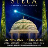 Las Luces del Botánico - Christmas Garden regresan estas Navidades a Málaga con un espectáculo totalmente nuevo: STELA - El viaje de la Estrella de Oriente