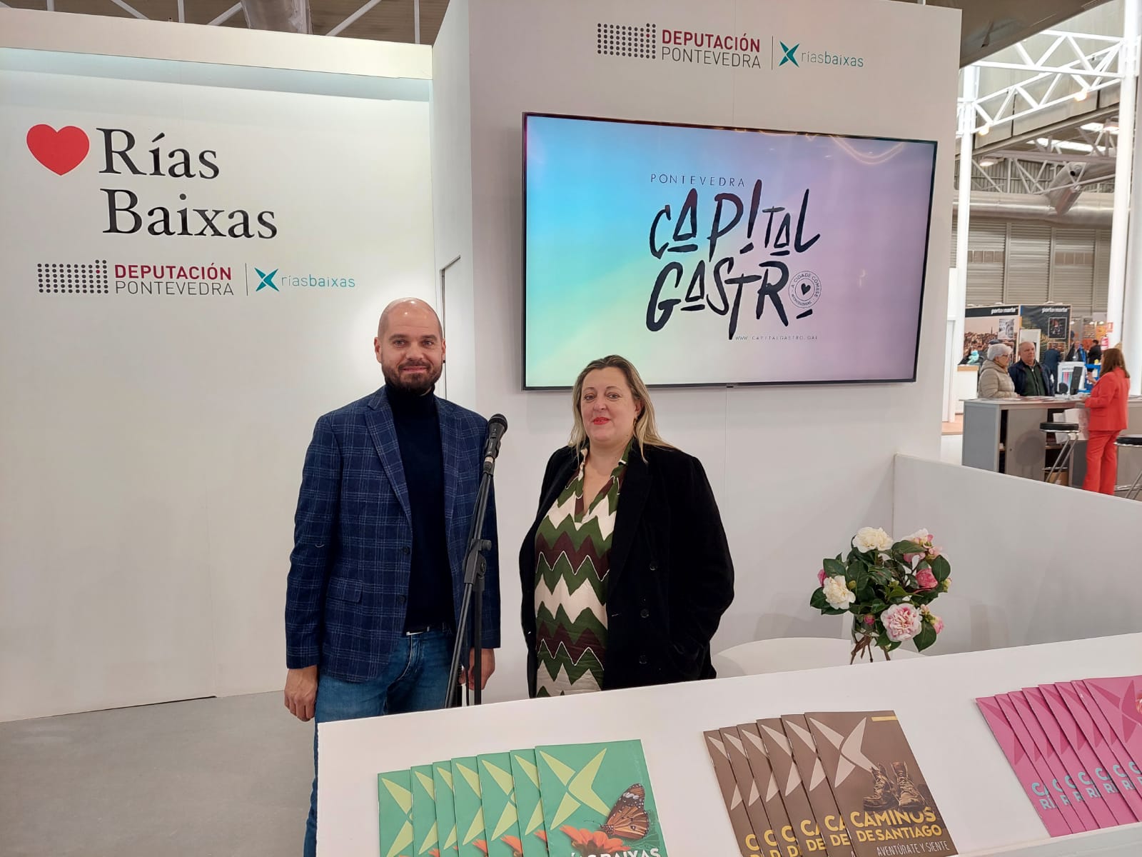 Pontevedra promociona as excelencias turísticas na Feria Intur de Valladolid Pontevedra promociona as excelencias turísticas na Feria Intur de Valladolid