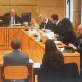 Declaración de los forenses durante el juicio Declaración de los forenses durante el juicio