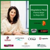 Magdalena Pérez Premio Mujer La Rioja 2022
