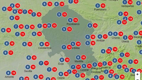 Temperaturas previstas fin de semana 