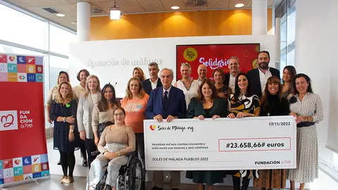 Soles de Málaga pueblo recauda 23.658,66€ en el festival más solidario de la provincia Soles de Málaga pueblo recauda 23.658,66€ en el festival más solidario de la provincia