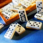 Fichas de dominó.
