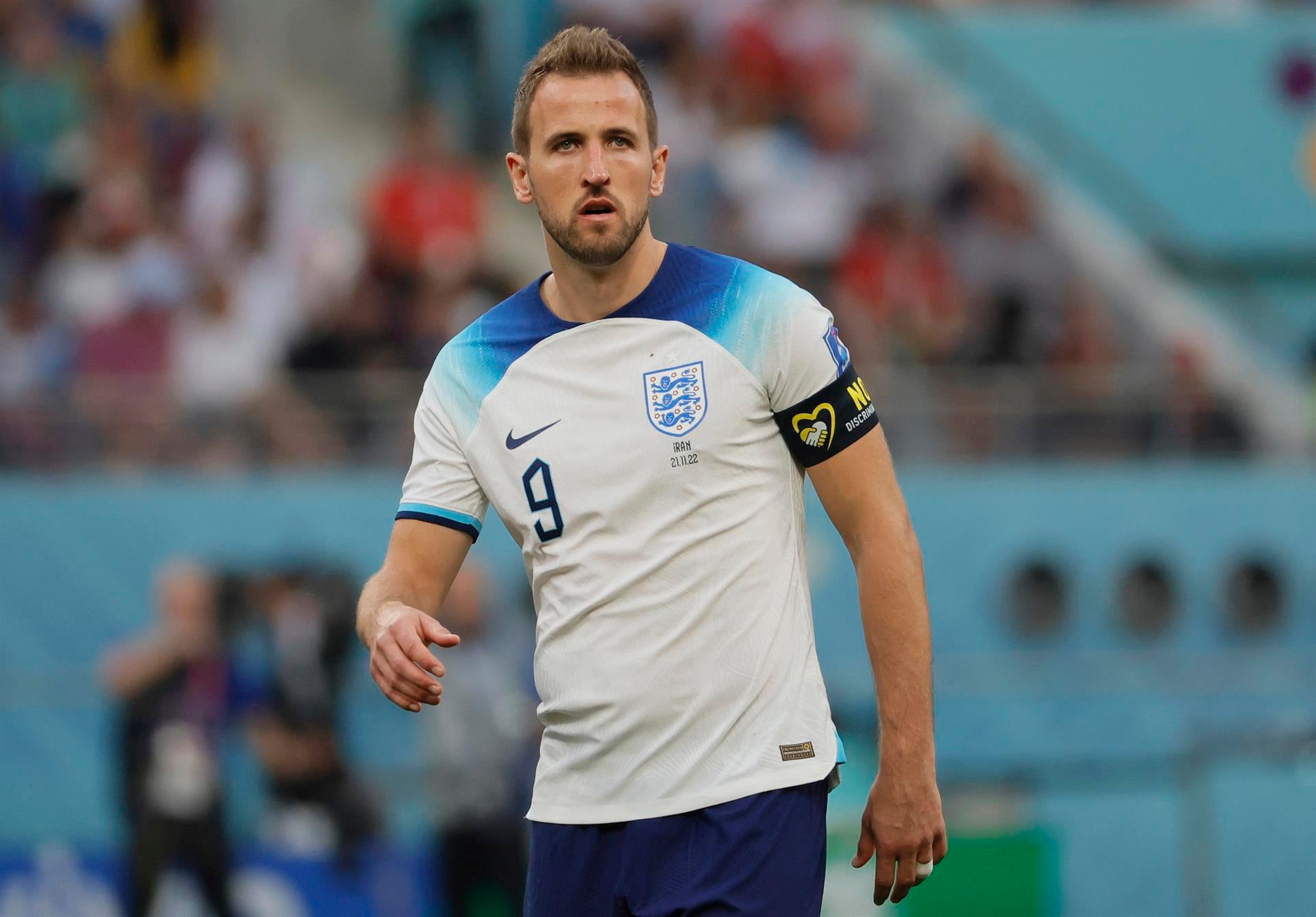 El brazalete que ha llevado Harry Kane para sustituir al LGTB El brazalete que ha llevado Harry Kane para sustituir al LGTB
