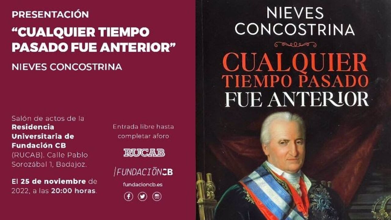 La periodista Nieves Concostrina presenta el 25 de noviembre en Badajoz