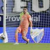 Rubén Yáñez, del Málaga CF Rubén Yáñez, del Málaga CF