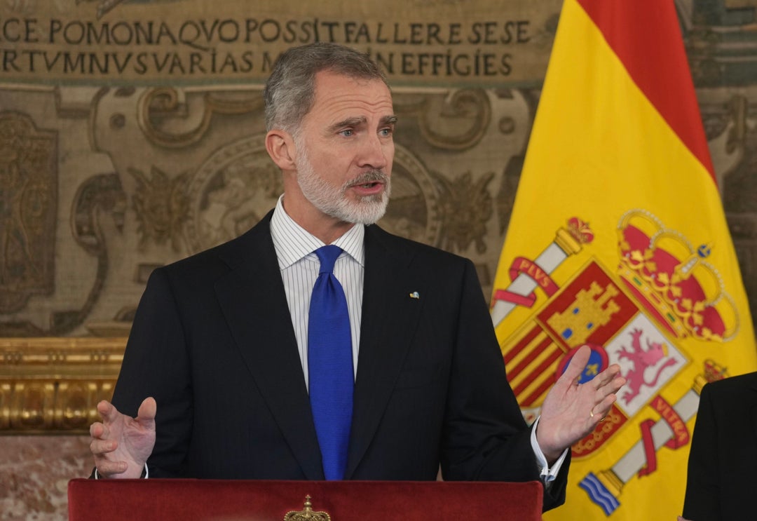 Felipe VI elogia el trabajo de los soldados españoles en el extranjero Felipe VI elogia el trabajo de los soldados españoles en el extranjero