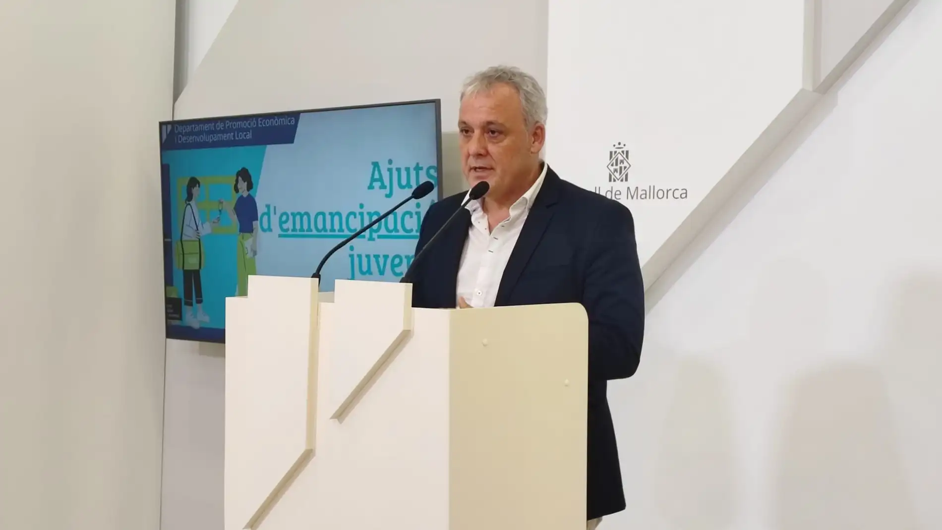 Jaume Alzamora, conseller insular de Promoción Económica y Desarrollo Local del Consell de Mallorca