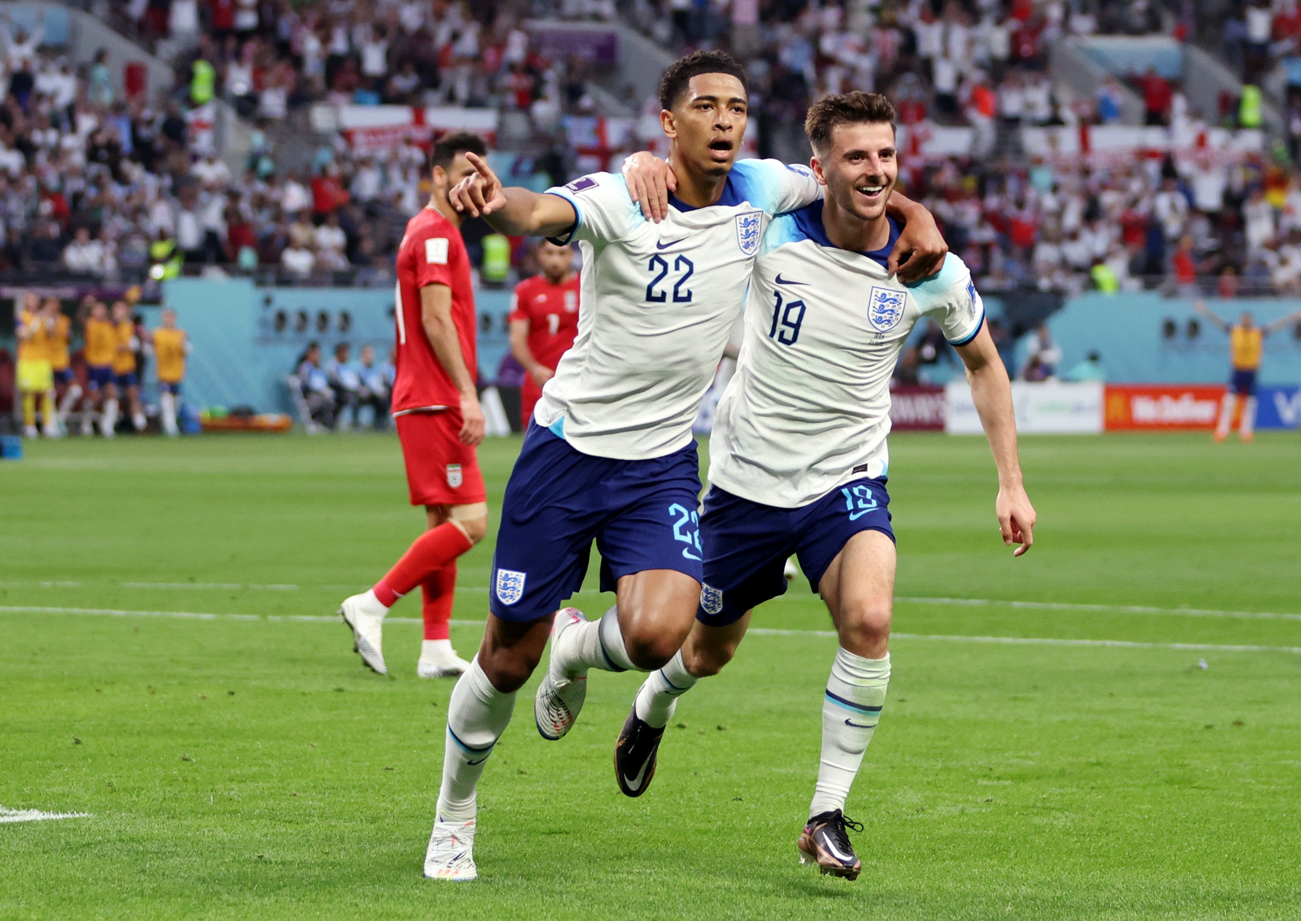 Bellingham brilla en la goleada de Inglaterra a Irán Bellingham brilla en la goleada de Inglaterra a Irán