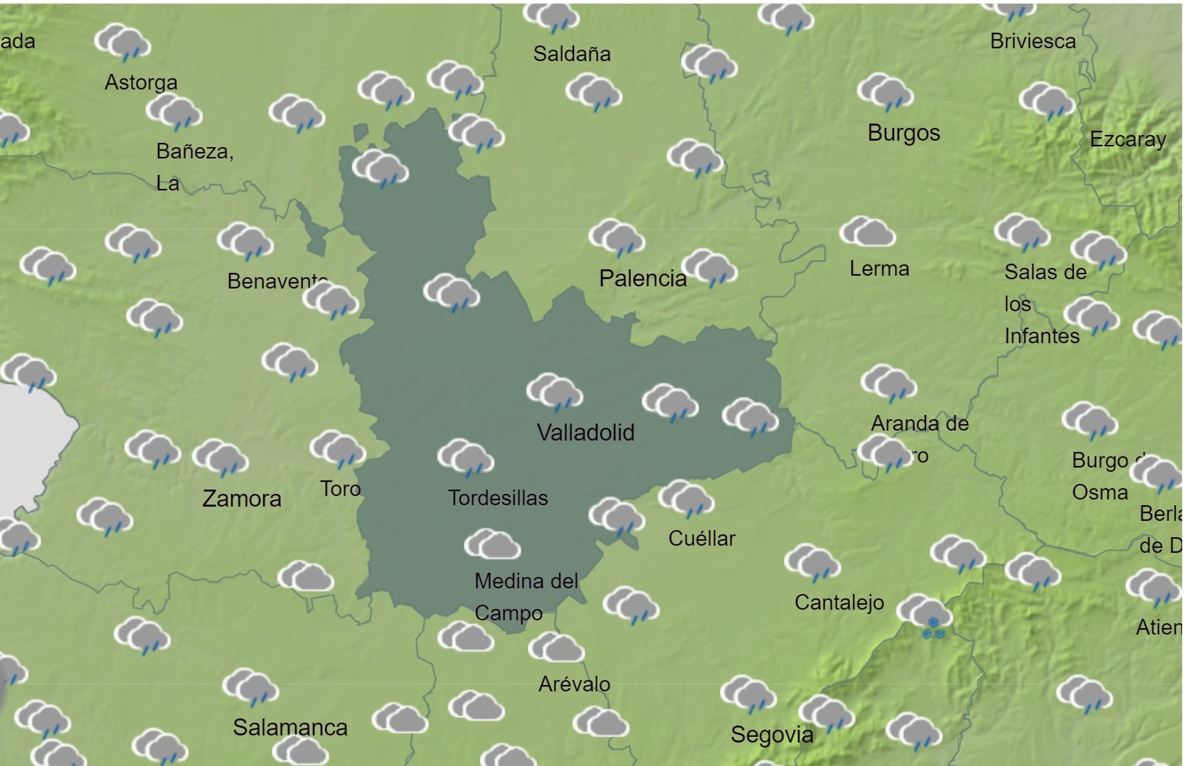 El Tiempo para las próximas horas El Tiempo para las próximas horas