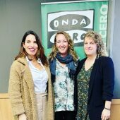 Las pilotos Lucía Aránega y Raquel Gabarra hoy visitan los estudios de Onda Cero Mallorca para hablar de igualdad en el mundo de la aviación, junto a la periodista Elka Dimitrova.