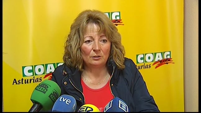 Entrevista a Mercedes Cruzado, secretaria de COAG Asturias Entrevista a Mercedes Cruzado, secretaria de COAG Asturias