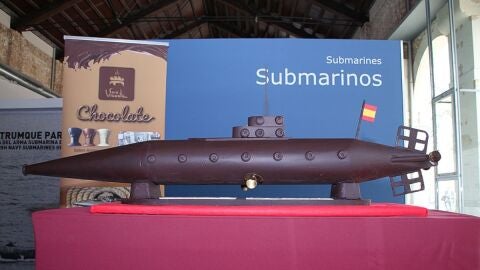 Submarino Isaac Peral en Chocolate