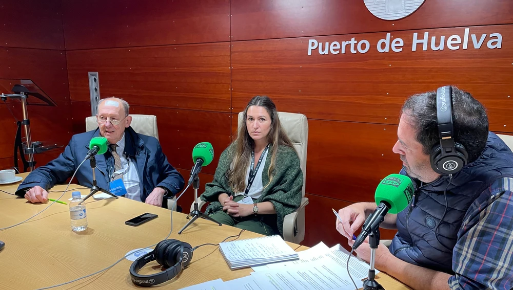 Carlo Secchi (Coordinador Europeo del Corredor Atlántico) - Rafa López - En Directo desde el Puerto de Huelva