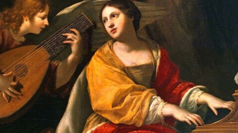 Santa Cecilia, patrona de los m&uacute;sicos