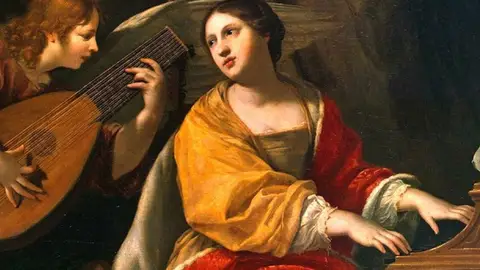 Santa Cecilia, patrona de los músicos Santa Cecilia, patrona de los músicos