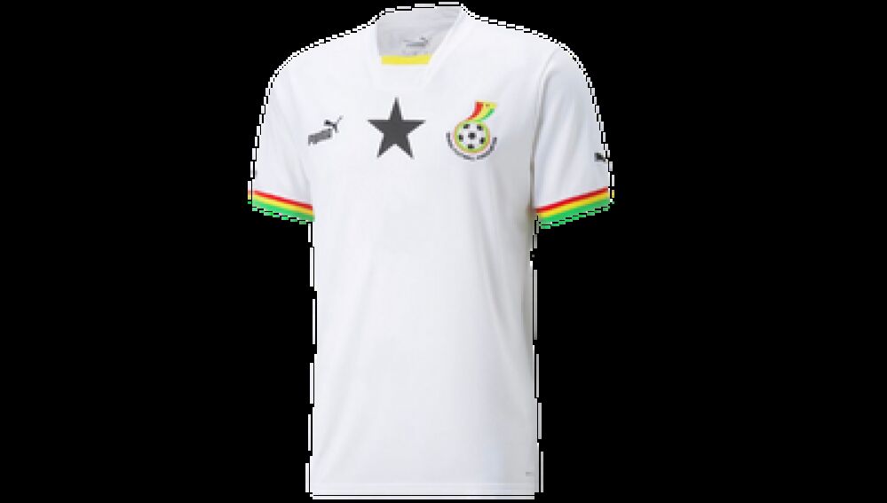 Camiseta de la selección de Ghana 