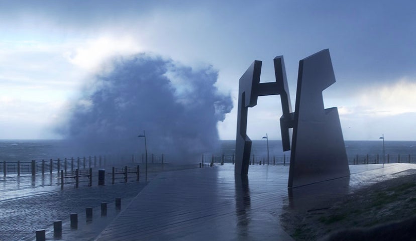 Temporal en el Cantábrico con olas de hasta 5 metros Temporal en el Cantábrico con olas de hasta 5 metros