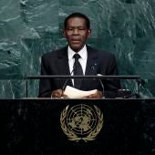 Teodoro Obiang, presidente de Guinea Ecuatorial