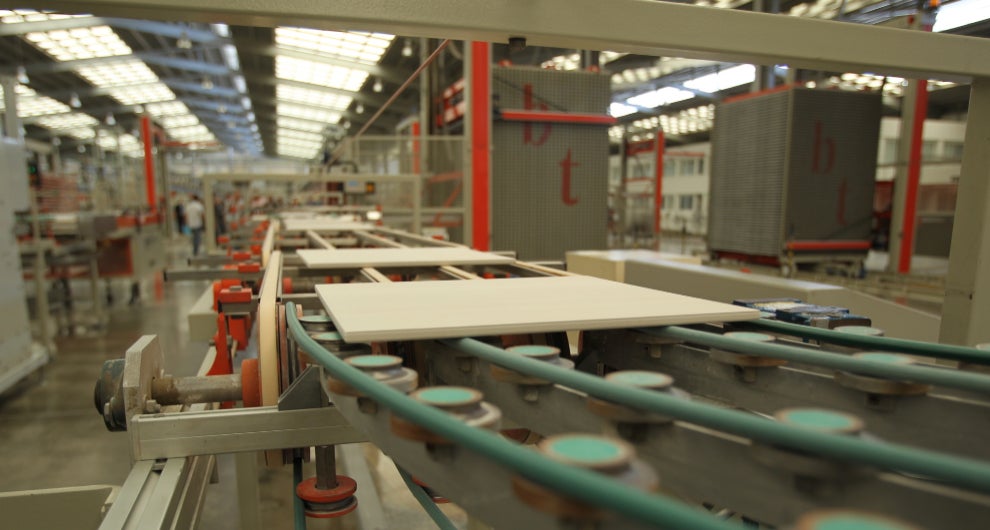 El azulejo sin encuentro formal con Pedro Sánchez en Castellón El azulejo sin encuentro formal con Pedro Sánchez en Castellón