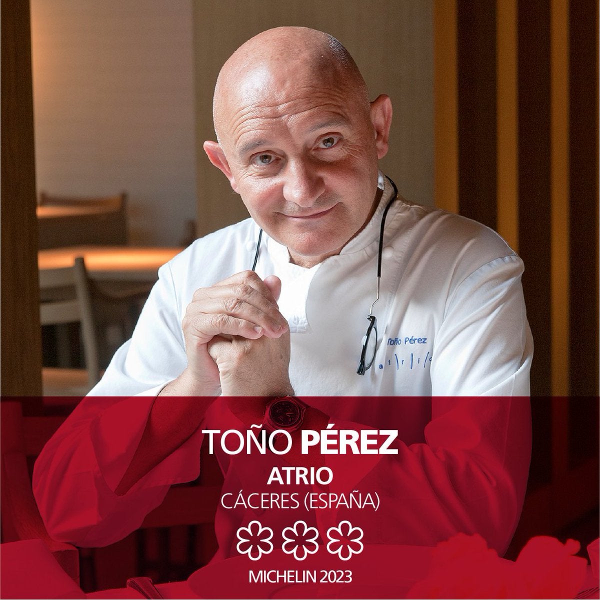 El Restaurante Atrio de Cáceres consigue su Tercera Estrella Michelín El Restaurante Atrio de Cáceres consigue su Tercera Estrella Michelín