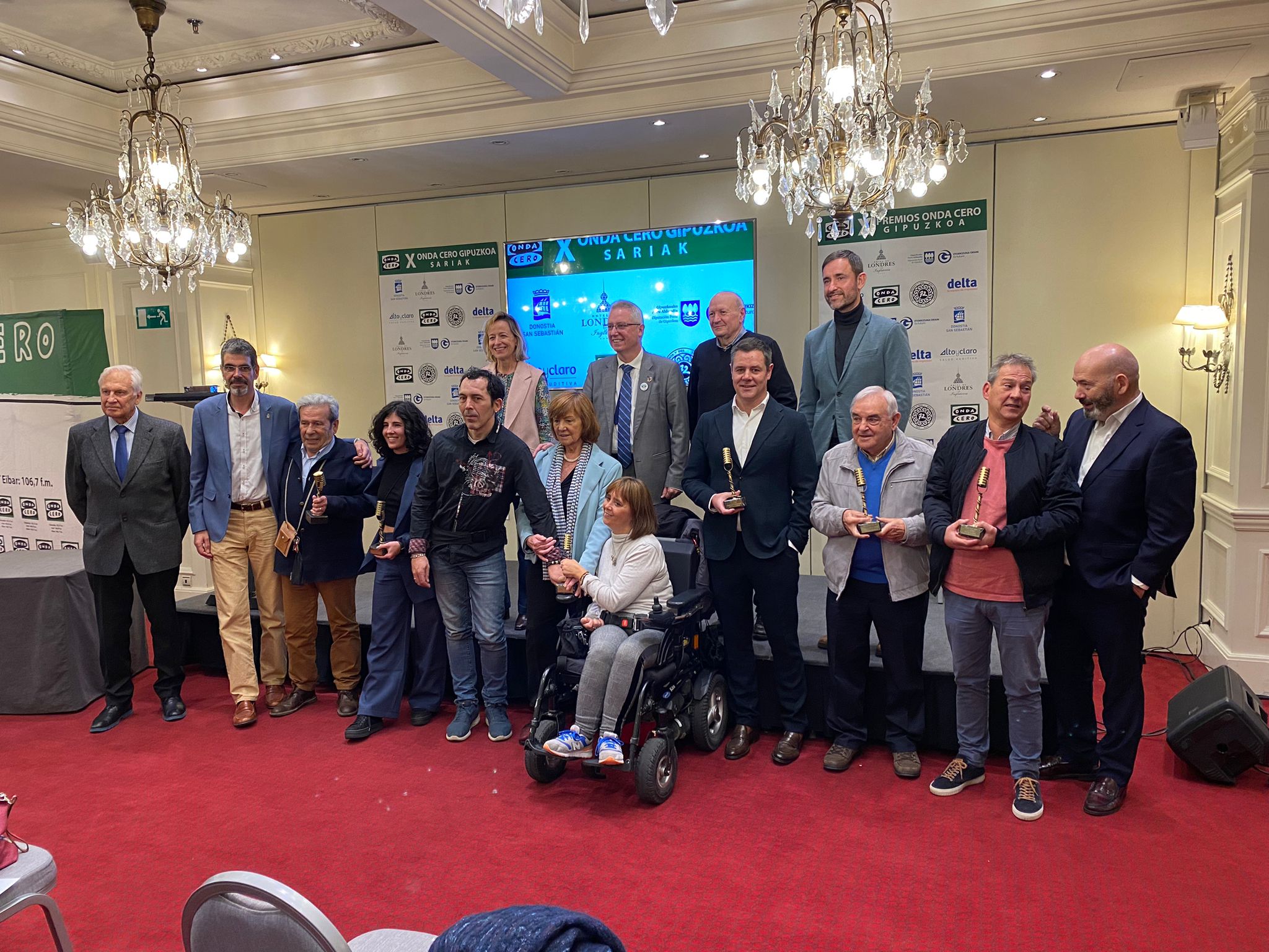 Boinas Elosegui. Aspace. Masas Corales. HH Femenino. Aranzadi. Boni Aldaya. Premios Onda Cero Gipuzkoa 2022 Boinas Elosegui. Aspace. Masas Corales. HH Femenino. Aranzadi. Boni Aldaya. Premios Onda Cero Gipuzkoa 2022