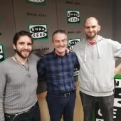 Samuel Hernández, José Manuel Trejo y Carlos Vargas en los estudios de Onda Cero
