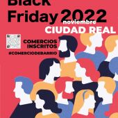 Cartel anunciador del “Black Friday 2022” en Ciudad Real