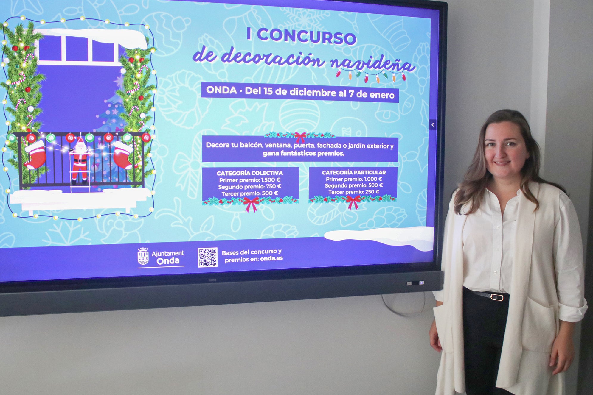 Onda anima a sus vecinos a engalanar balcones y fachadas con el primer ‘Concurso de decoración navideña’ Onda anima a sus vecinos a engalanar balcones y fachadas con el primer ‘Concurso de decoración navideña’