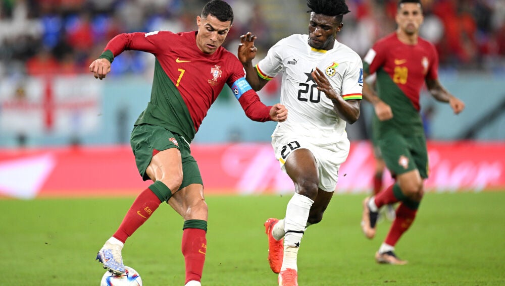 Cristiano Ronaldo durante el Portugal - Ghana