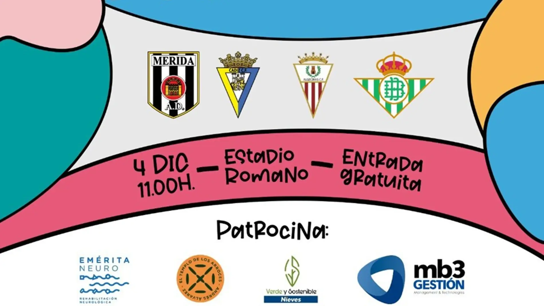 El II Torneo Capacitados Ciudad de Mérida Filmaex contará con la presencia del Betis y el Cádiz de la Liga Genuine