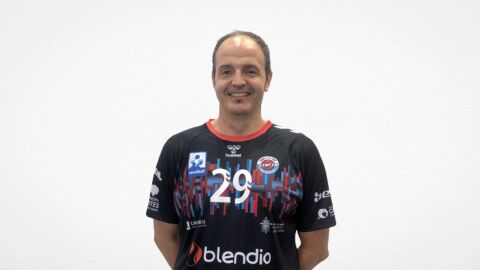 Herrero Lon, jugador de Asobal