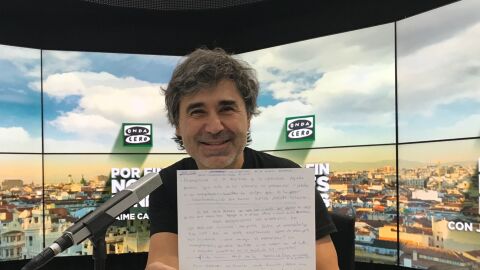 El garabato de Isabel Lobo a Pedro Sim&oacute;n