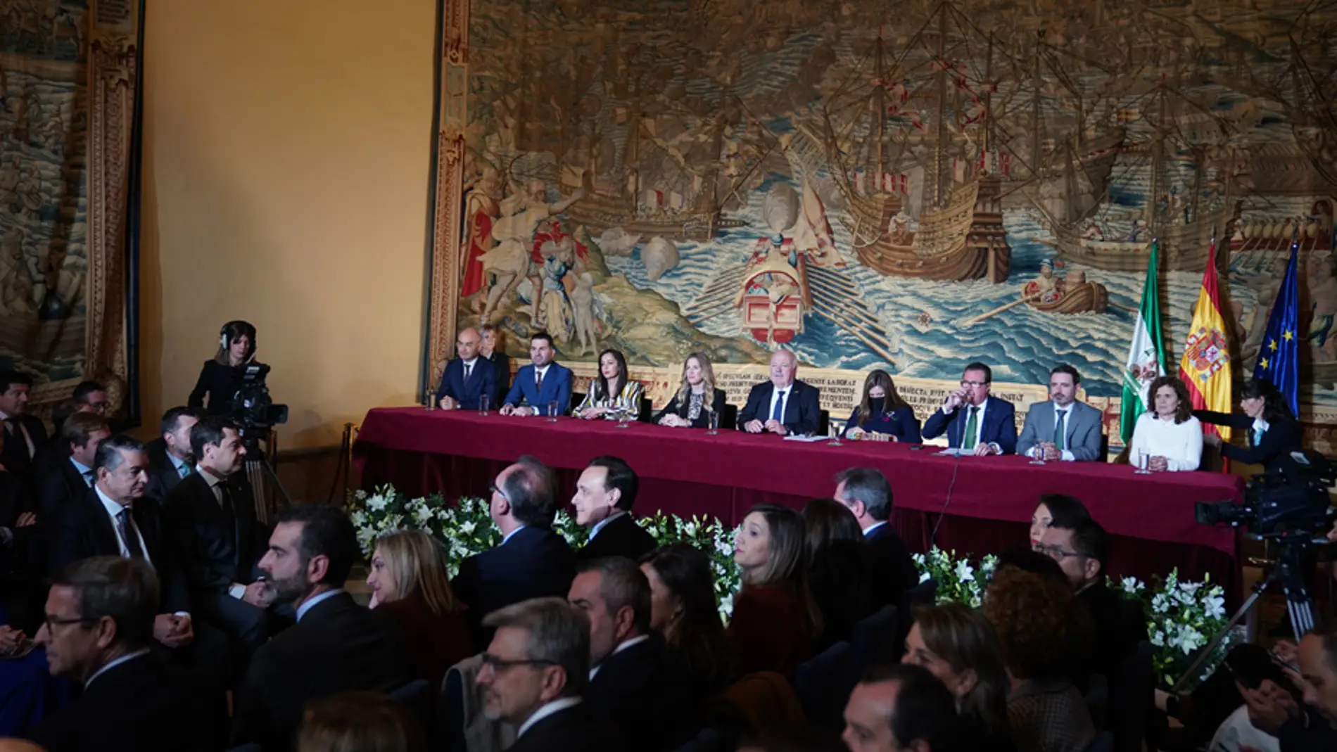 El Parlamento de Andalucía celebra los cuarenta años de su constitución