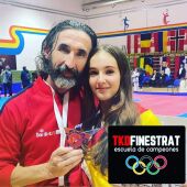 Violeta Díaz se proclama Campeona de Europa cadete de Taekwondo en Malta