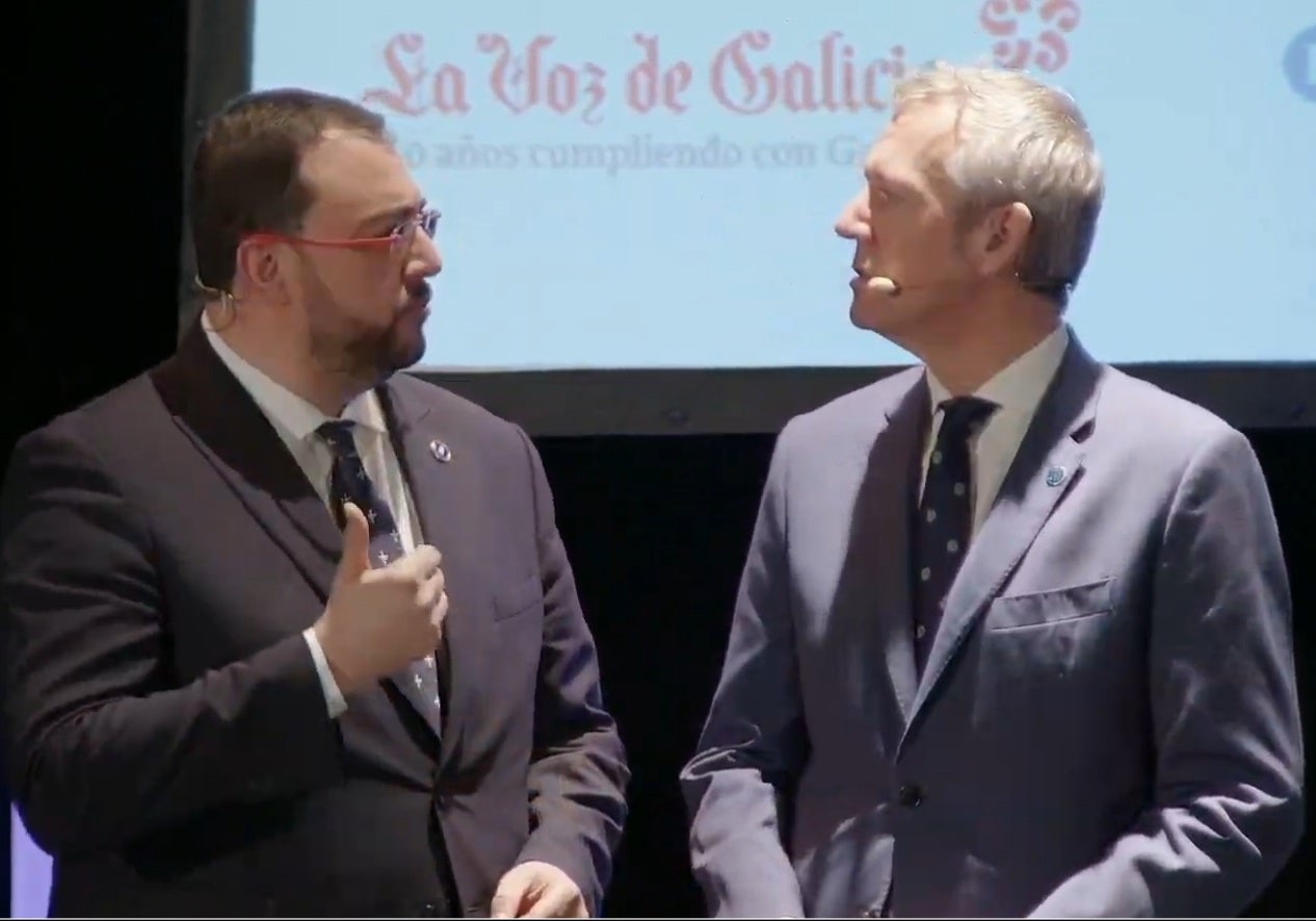 Cercanía con matices entre Barbón y Rueda sobre armonización fiscal Cercanía con matices entre Barbón y Rueda sobre armonización fiscal