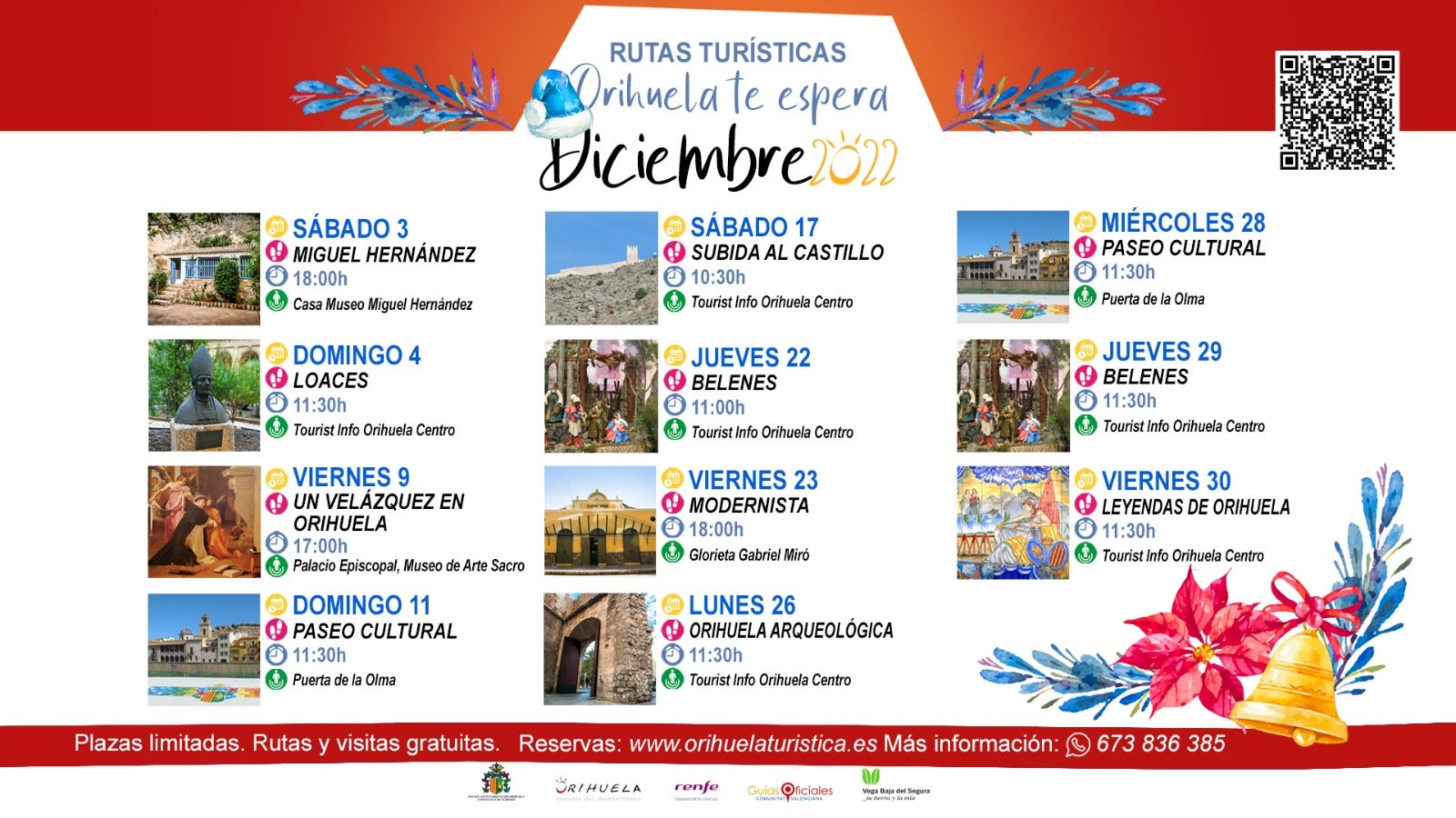 María García Zafra, concejala de Turismo de Orihuela, presenta las rutas de Diciembre María García Zafra, concejala de Turismo de Orihuela, presenta las rutas de Diciembre