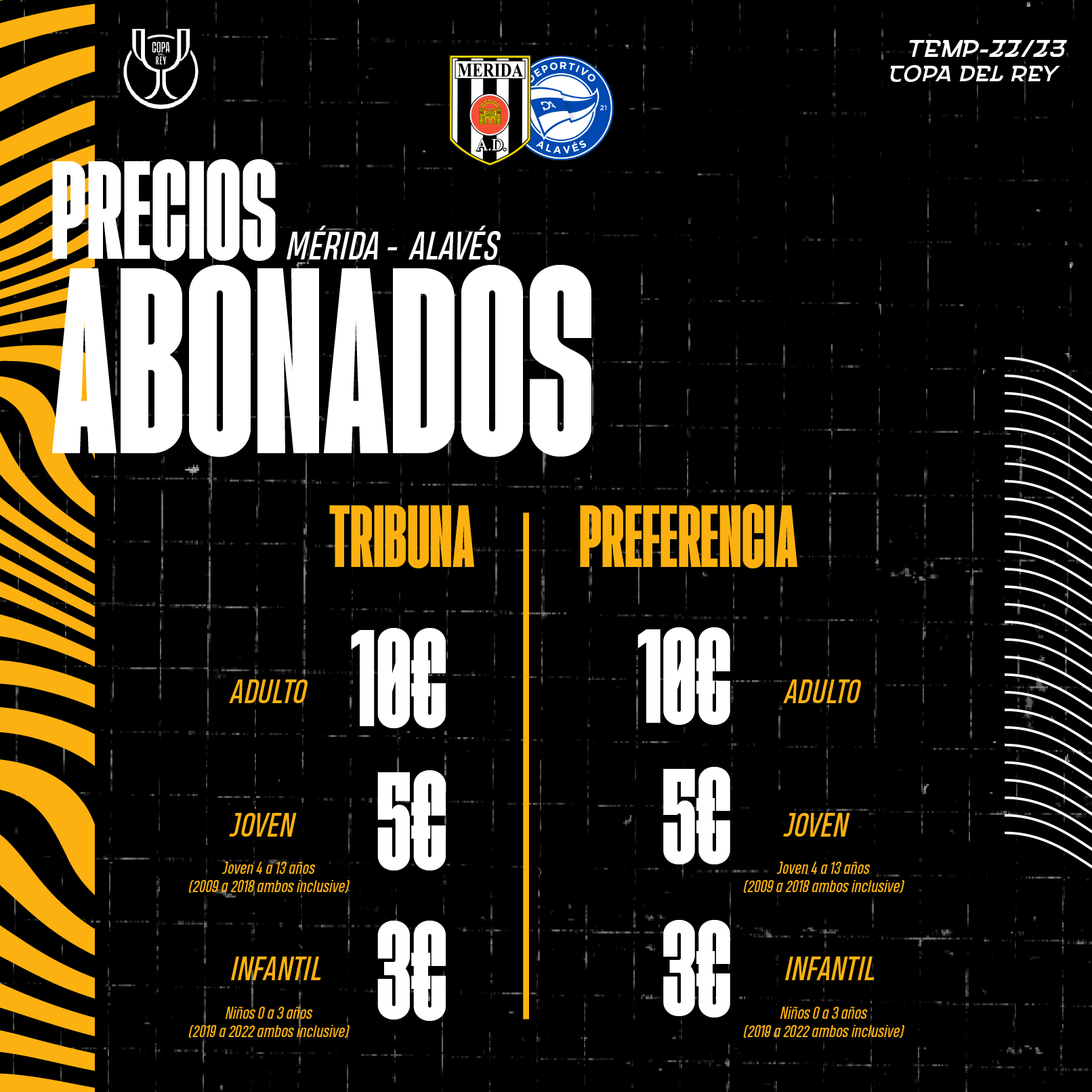 Ya se pueden adquirir de manera online las entradas para el partido del AD Mérida y el Deportivo Alavés Ya se pueden adquirir de manera online las entradas para el partido del AD Mérida y el Deportivo Alavés