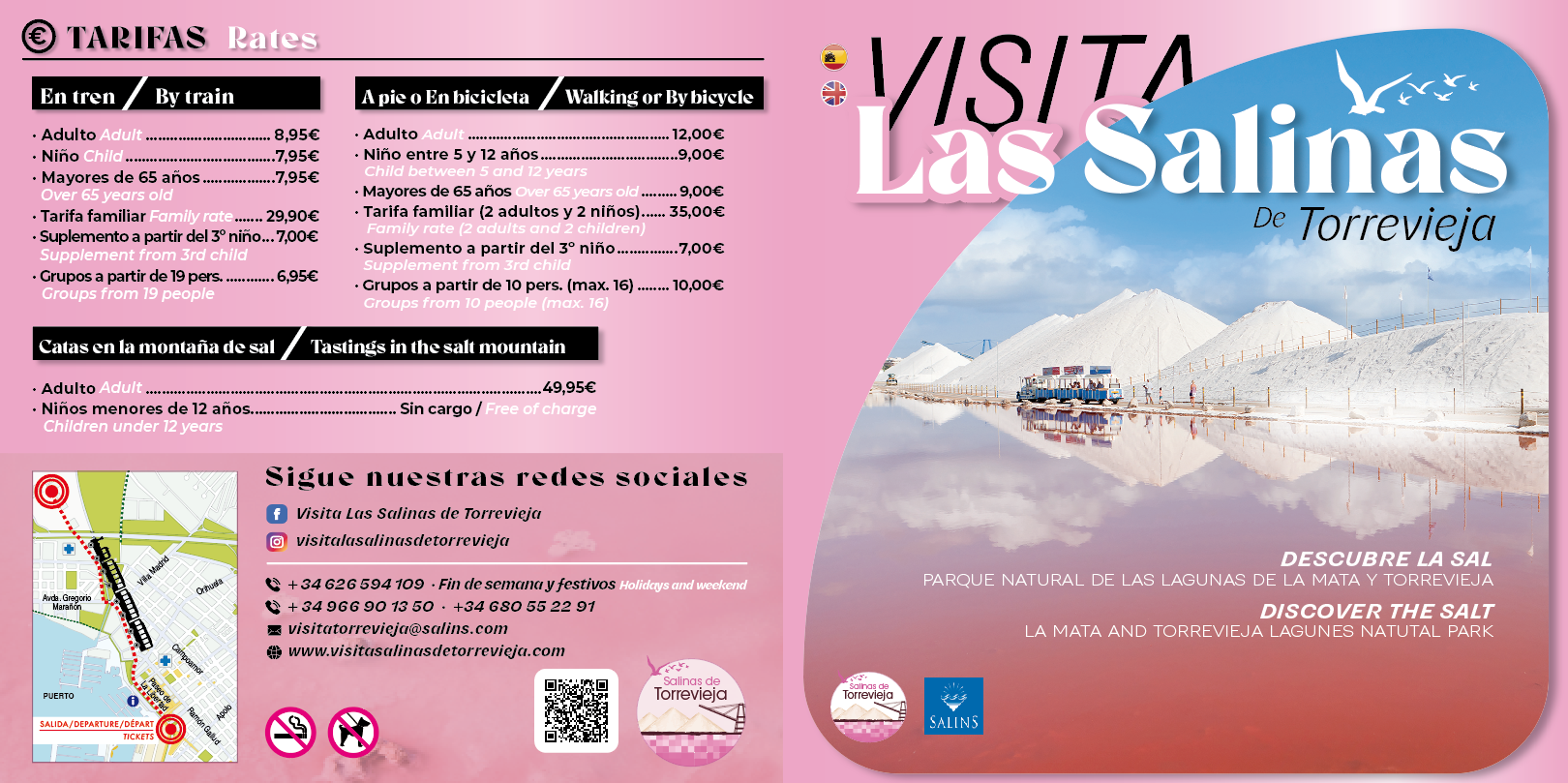 Nueva iniciativa turística, rutas guiadas a pie o en bicicleta por las salinas de Torrevieja Nueva iniciativa turística, rutas guiadas a pie o en bicicleta por las salinas de Torrevieja