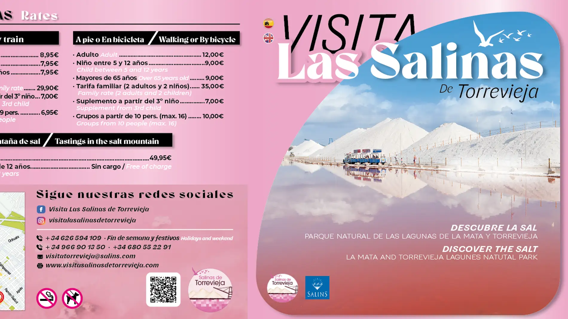 Nueva iniciativa turística, rutas guiadas a pie o en bicicleta por las salinas de Torrevieja    